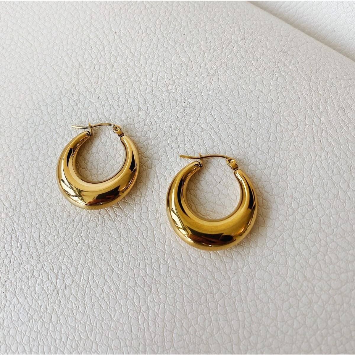 Gold Hoop Earrings